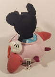 Disney Sega Prize Plush Riding Series Minnie Mouse in Pink Airplane 10" Stuffed Plush Toy