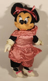 Applause The Walt Disney Company Minnie Mouse Pink Dress 11" Stuffed Plush Toy with Vinyl Face