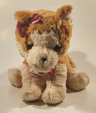 Mattel Just Play Barbie Barking Panting Puppy Dog 12" Interactive Stuffed Plush Toy with Light Up Nose