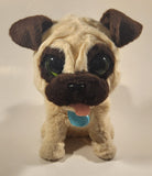 2014 Hasbro FurReal Friends Barking Panting and Moving JJ The Pug Puppy Dog 9" Interactive Stuffed Plush Toy
