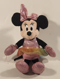 2015 Ty Sparkle Disney Minnie Mouse 9" Stuffed Plush Toy