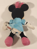 Dan-D-Pak Disney Minnie Mouse Teal Blue Dress 8 1/2" Stuffed Plush Toy