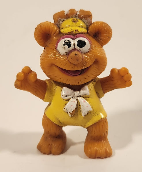 1986 HA! The Muppets Baby Fozzie Bear Standing 2" PVC Toy Figure