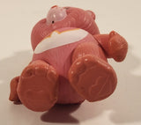 AGC Care Bears Love-A-Lot Bear Pink 3 1/2" Articulated PVC Toy Figure