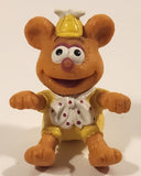 1990 Muppet Babies Baby Fozzie Sitting 2" PVC Toy Figure