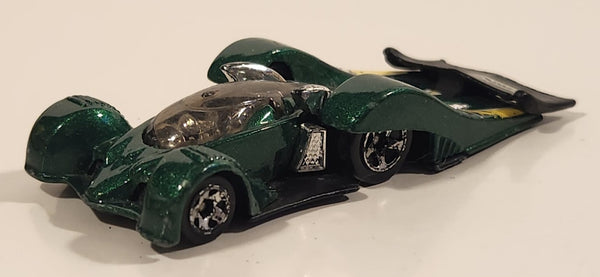 2004 Hot Wheels First Editions Crooze LeMelt Green Die Cast Toy Race Car Vehicle