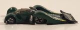 2004 Hot Wheels First Editions Crooze LeMelt Green Die Cast Toy Race Car Vehicle