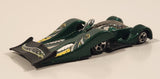 2004 Hot Wheels First Editions Crooze LeMelt Green Die Cast Toy Race Car Vehicle