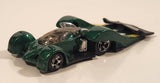 2004 Hot Wheels First Editions Crooze LeMelt Green Die Cast Toy Race Car Vehicle