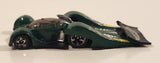 2004 Hot Wheels First Editions Crooze LeMelt Green Die Cast Toy Race Car Vehicle