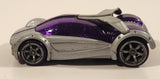 2005 McDonald's Hot Wheels AcceleRacers Iridium Silver Die Cast Toy Car Vehicle
