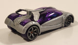 2005 McDonald's Hot Wheels AcceleRacers Iridium Silver Die Cast Toy Car Vehicle