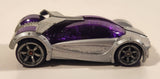 2005 McDonald's Hot Wheels AcceleRacers Iridium Silver Die Cast Toy Car Vehicle