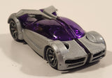 2005 McDonald's Hot Wheels AcceleRacers Iridium Silver Die Cast Toy Car Vehicle