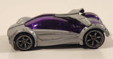 2005 McDonald's Hot Wheels AcceleRacers Iridium Silver Die Cast Toy Car Vehicle