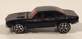 2006 Hot Wheels Motown Metal 1967 Camaro Black Die Cast Toy Car Vehicle with Opening Hood