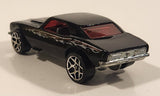 2006 Hot Wheels Motown Metal 1967 Camaro Black Die Cast Toy Car Vehicle with Opening Hood