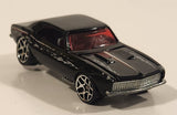 2006 Hot Wheels Motown Metal 1967 Camaro Black Die Cast Toy Car Vehicle with Opening Hood