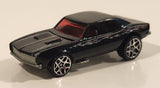2006 Hot Wheels Motown Metal 1967 Camaro Black Die Cast Toy Car Vehicle with Opening Hood