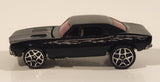 2006 Hot Wheels Motown Metal 1967 Camaro Black Die Cast Toy Car Vehicle with Opening Hood
