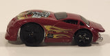 2005 Hot Wheels Asphalt Jungle Dodge Neon Hardnoze Red Die Cast Toy Car Vehicle