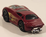 2005 Hot Wheels Asphalt Jungle Dodge Neon Hardnoze Red Die Cast Toy Car Vehicle