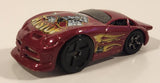2005 Hot Wheels Asphalt Jungle Dodge Neon Hardnoze Red Die Cast Toy Car Vehicle