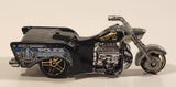 2012 Hot Wheels HW City Works Boss Hoss Motorcycle Black Die Cast Toy Car Vehicle