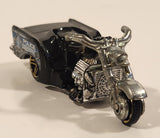 2012 Hot Wheels HW City Works Boss Hoss Motorcycle Black Die Cast Toy Car Vehicle