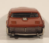 2005 Hot Wheels Wild Cats Slikt Back Orange Die Cast Toy Car Vehicle