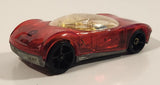 2009 Hot Wheels Racing Rigs Phastasm Transparent Red Die Cast Toy Car Vehicle