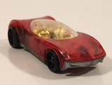 2009 Hot Wheels Racing Rigs Phastasm Transparent Red Die Cast Toy Car Vehicle