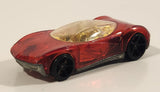 2009 Hot Wheels Racing Rigs Phastasm Transparent Red Die Cast Toy Car Vehicle