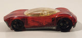 2009 Hot Wheels Racing Rigs Phastasm Transparent Red Die Cast Toy Car Vehicle