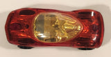 2009 Hot Wheels Racing Rigs Phastasm Transparent Red Die Cast Toy Car Vehicle
