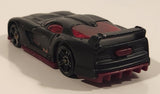 2005 Hot Wheels Dodge Viper GTS-R Flat Black Die Cast Toy Car Vehicle