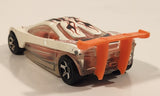 2004 Hot Wheels Track Aces HW Prototype 12 White Die Cast Toy Car Vehicle