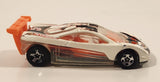 2004 Hot Wheels Track Aces HW Prototype 12 White Die Cast Toy Car Vehicle