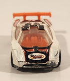 2004 Hot Wheels Track Aces HW Prototype 12 White Die Cast Toy Car Vehicle