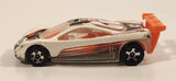 2004 Hot Wheels Track Aces HW Prototype 12 White Die Cast Toy Car Vehicle