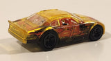 2005 Hot Wheels First Editions: X‑Raycers Stockar Transparent Clear Yellow Die Cast Toy Car Vehicle
