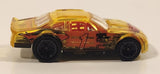 2005 Hot Wheels First Editions: X‑Raycers Stockar Transparent Clear Yellow Die Cast Toy Car Vehicle