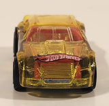 2005 Hot Wheels First Editions: X‑Raycers Stockar Transparent Clear Yellow Die Cast Toy Car Vehicle