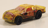 2005 Hot Wheels First Editions: X‑Raycers Stockar Transparent Clear Yellow Die Cast Toy Car Vehicle