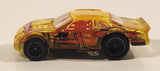 2005 Hot Wheels First Editions: X‑Raycers Stockar Transparent Clear Yellow Die Cast Toy Car Vehicle