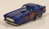 2005 Hot Wheels Wild Cats Metrorail 1950s Nash Metropolitan Blue Die Cast Toy Car Vehicle