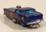 2005 Hot Wheels Wild Cats Metrorail 1950s Nash Metropolitan Blue Die Cast Toy Car Vehicle
