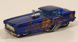 2005 Hot Wheels Wild Cats Metrorail 1950s Nash Metropolitan Blue Die Cast Toy Car Vehicle