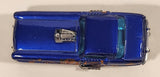 2005 Hot Wheels Wild Cats Metrorail 1950s Nash Metropolitan Blue Die Cast Toy Car Vehicle