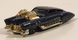 2004 Hot Wheels Demonition Evil Twin Dark Blue Die Cast Toy Car Vehicle